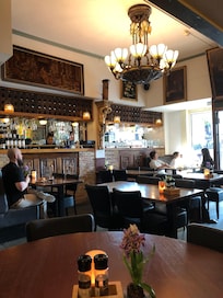 Restauranten, hvor der spises morgenmad,