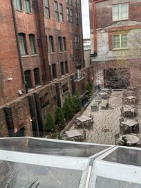 Nice outdoor area during temperate weather