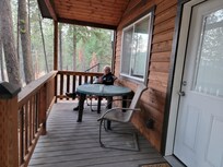 Porch of cabin #28
