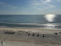 Beach from the 8th floor! Beautiful!!
