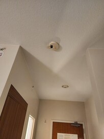 No battery in smoke detector