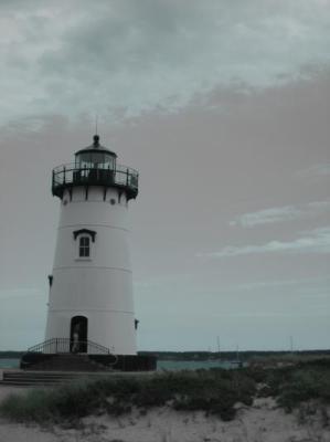 Lighthouse from the hotel