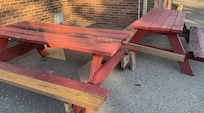 Top of table rotted