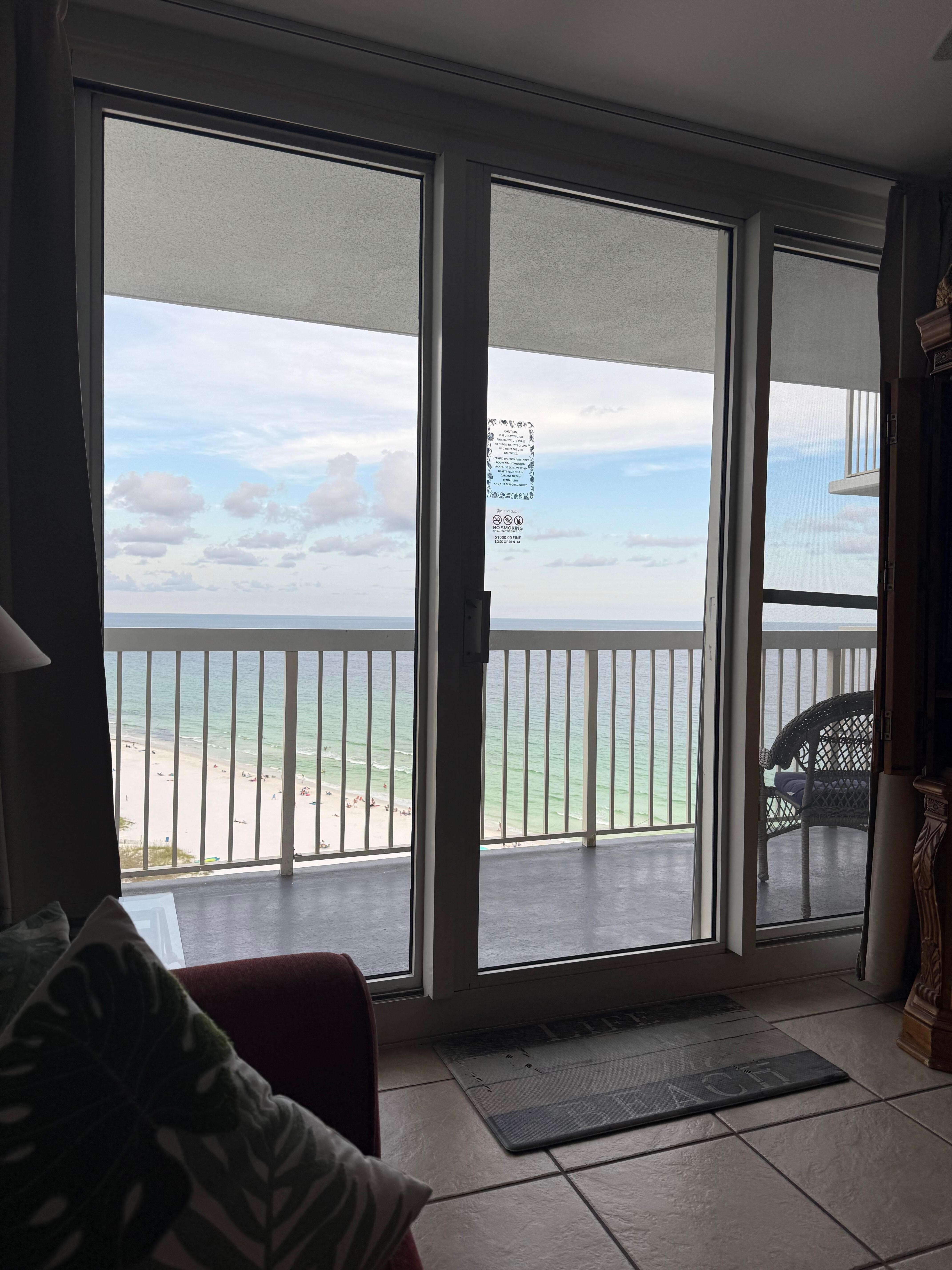 View from the couch