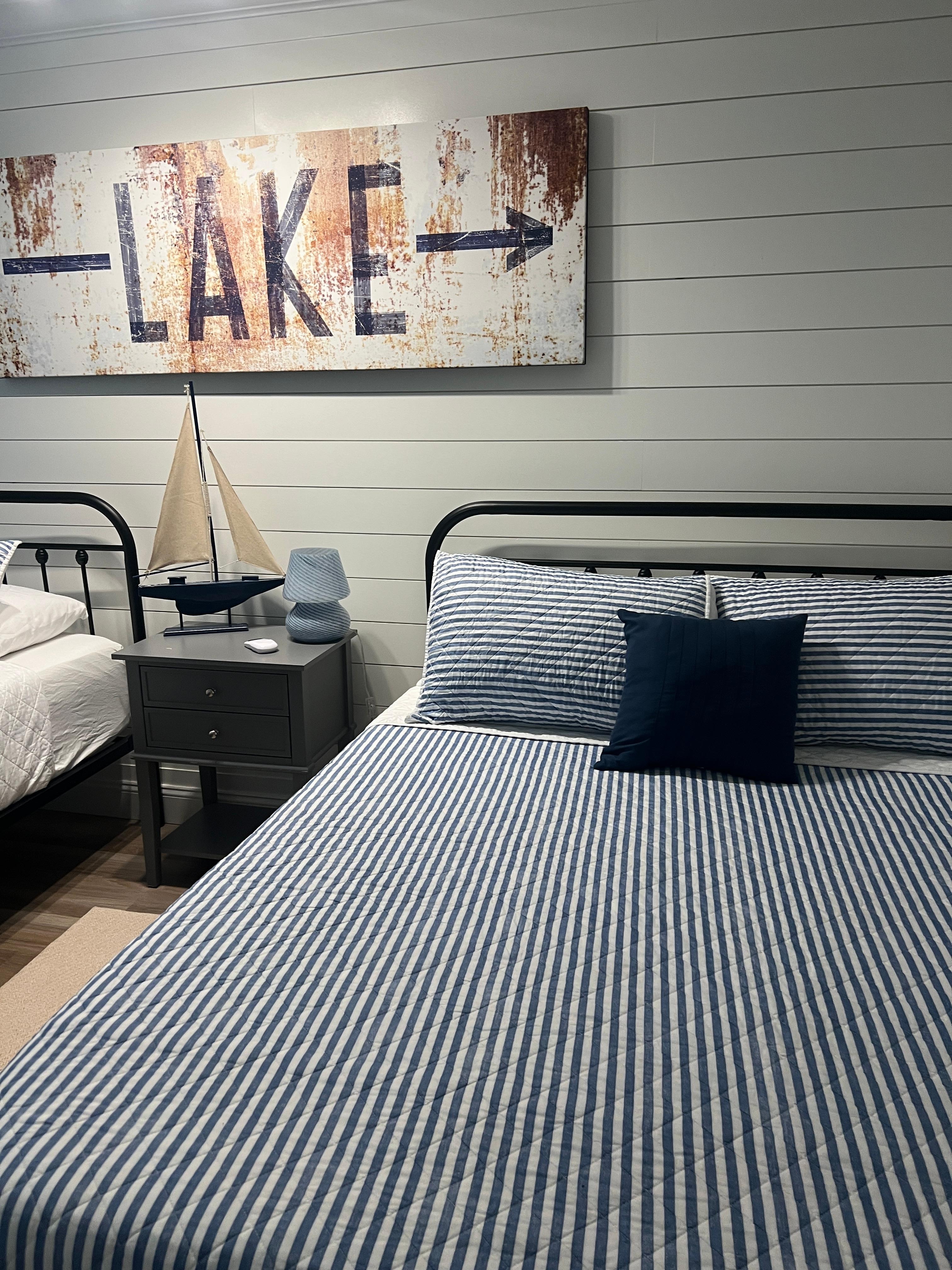 Two queen beds in second bedroom. 