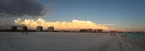 Pano of the east after sunset