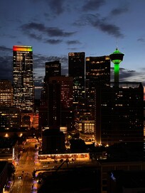 View from the front window.