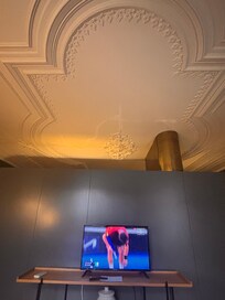 天井のレリーフが素敵