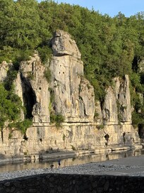 Rivier Labeaume op loopafstand