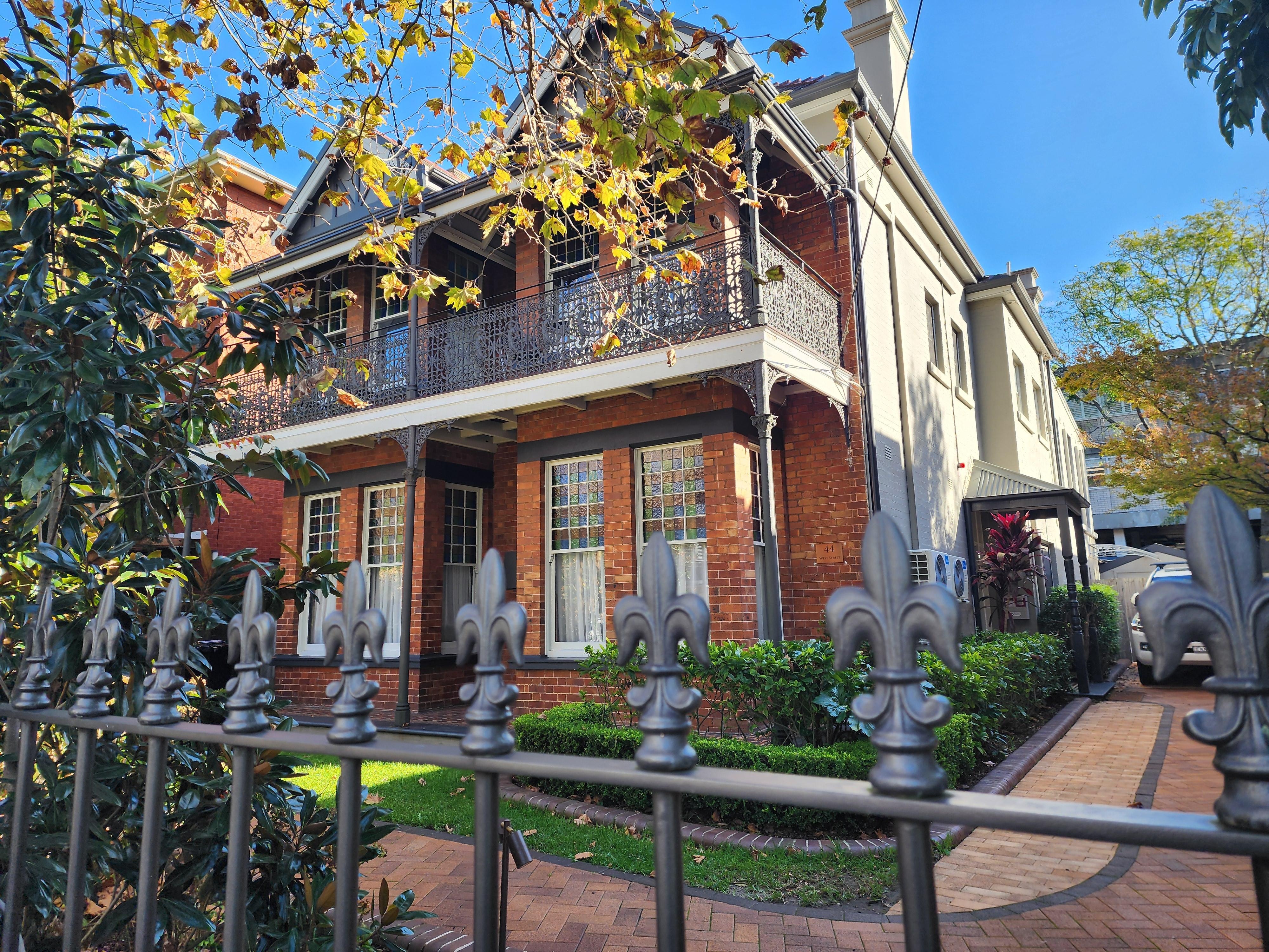 Front of the house