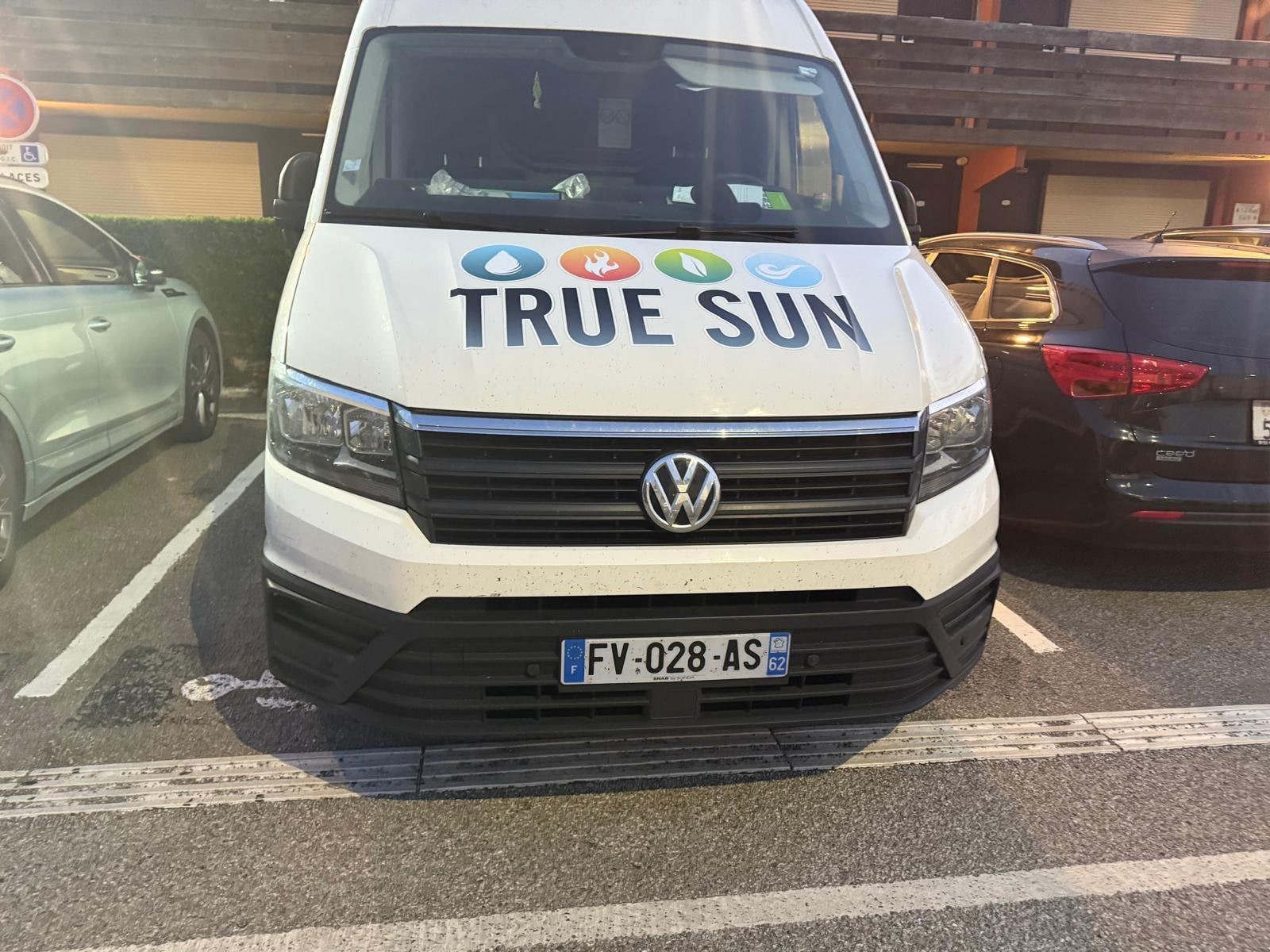 Disabled space taken by workman