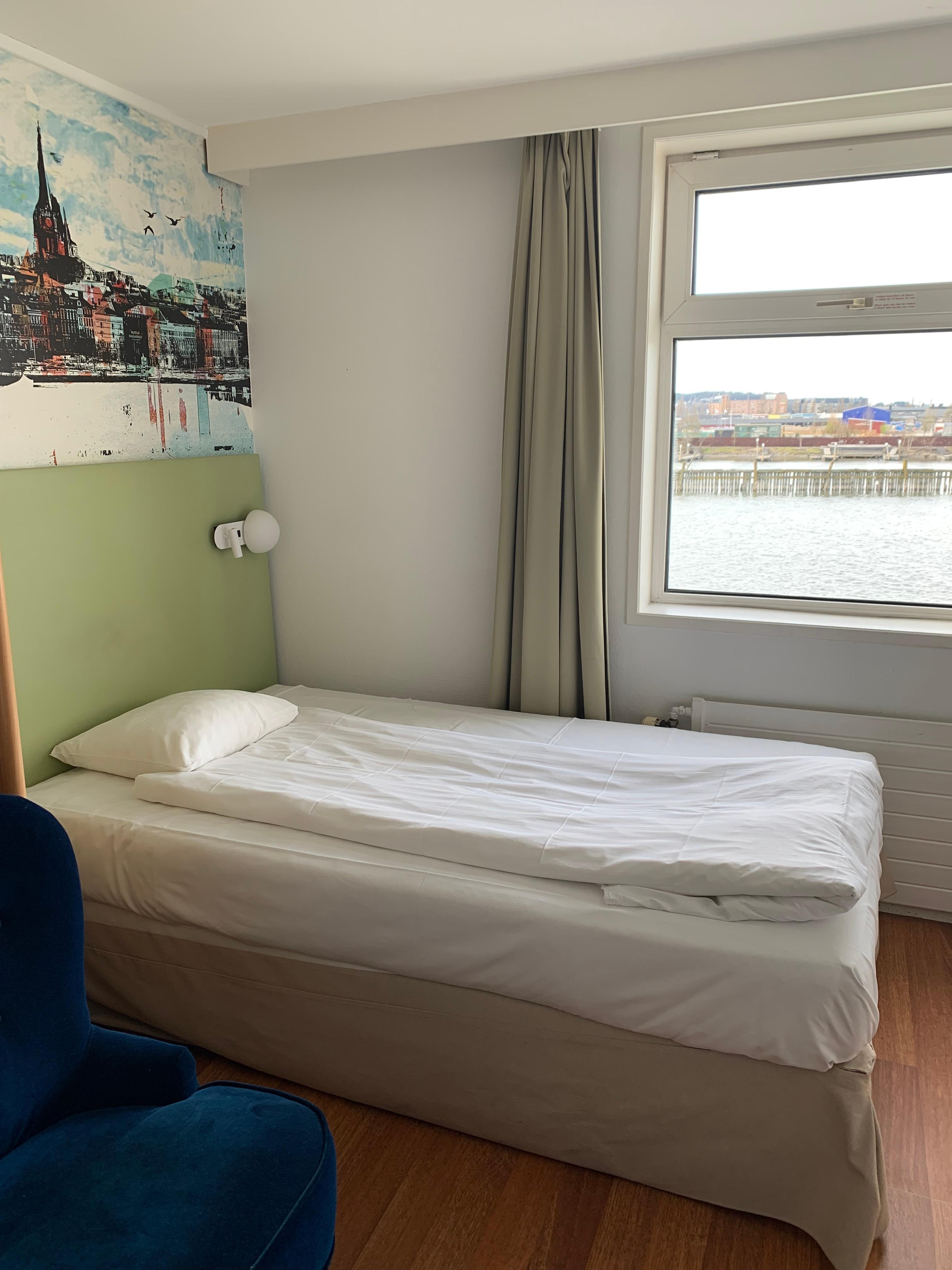 Skön säng, fin utsikt! Mysigt 🥰