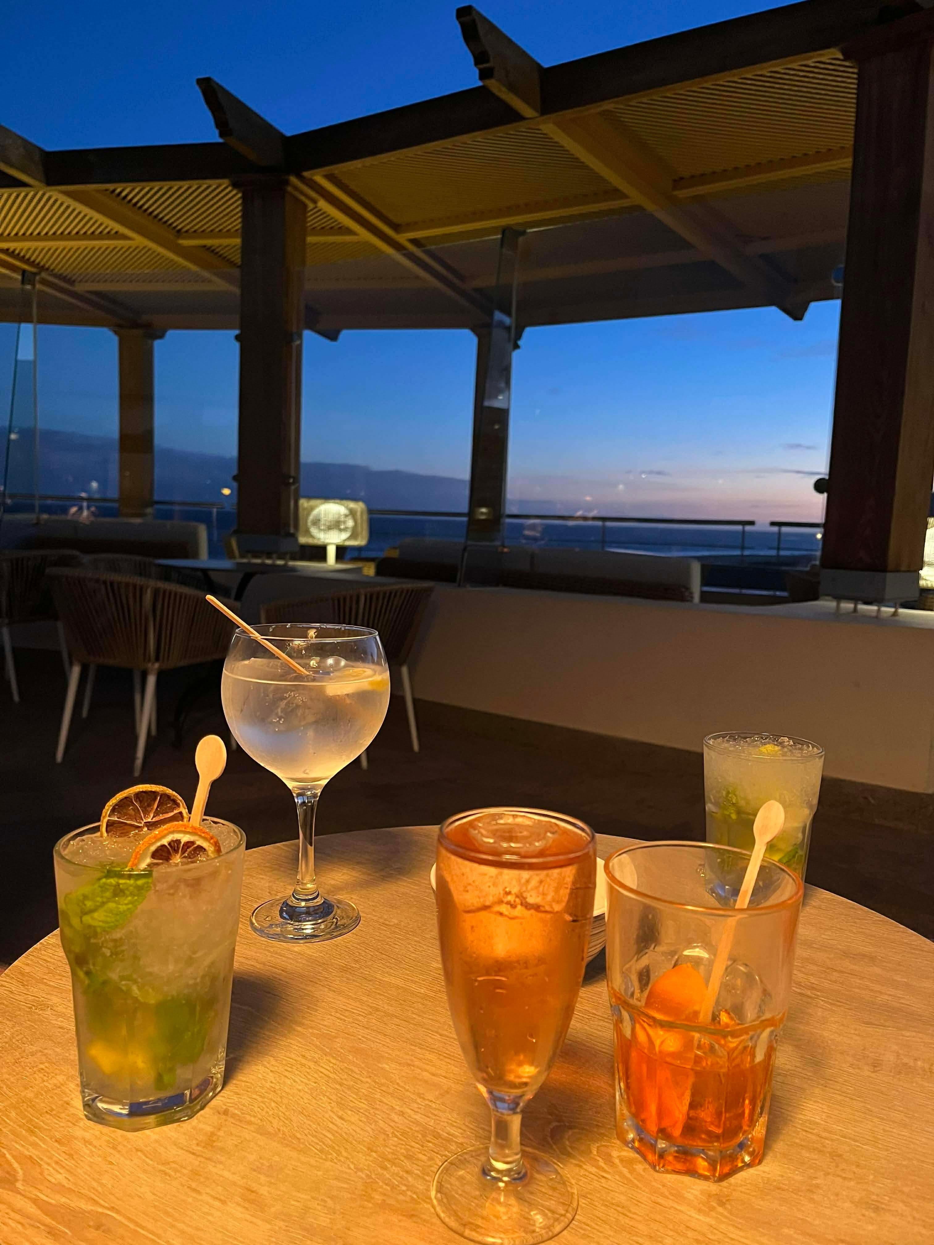 Great drinks in Corona bar