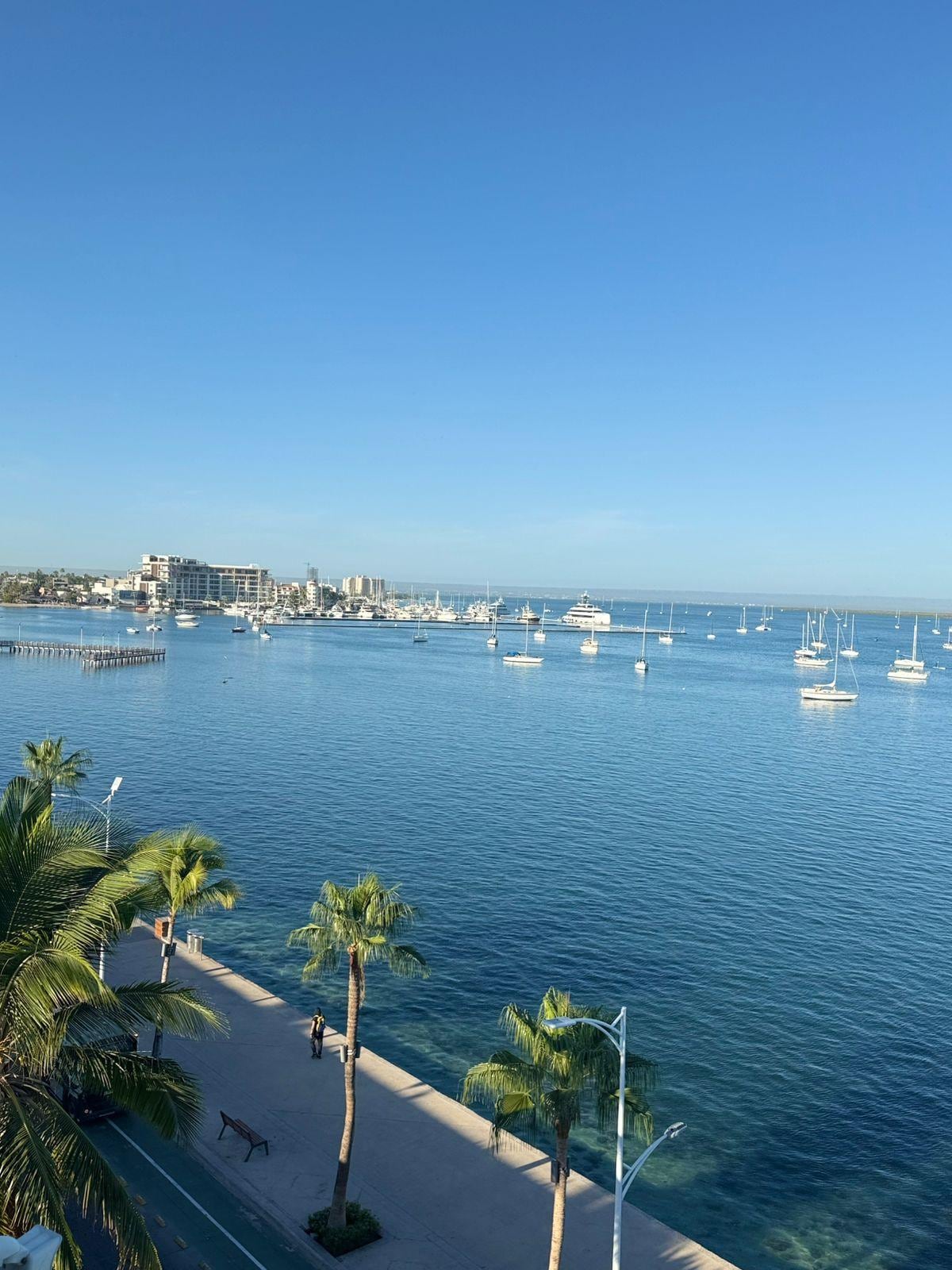 Vista desde la terraza del hotel
