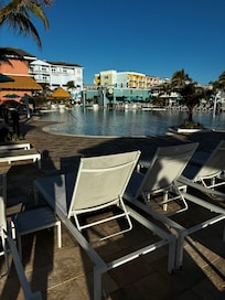 From south end of pool