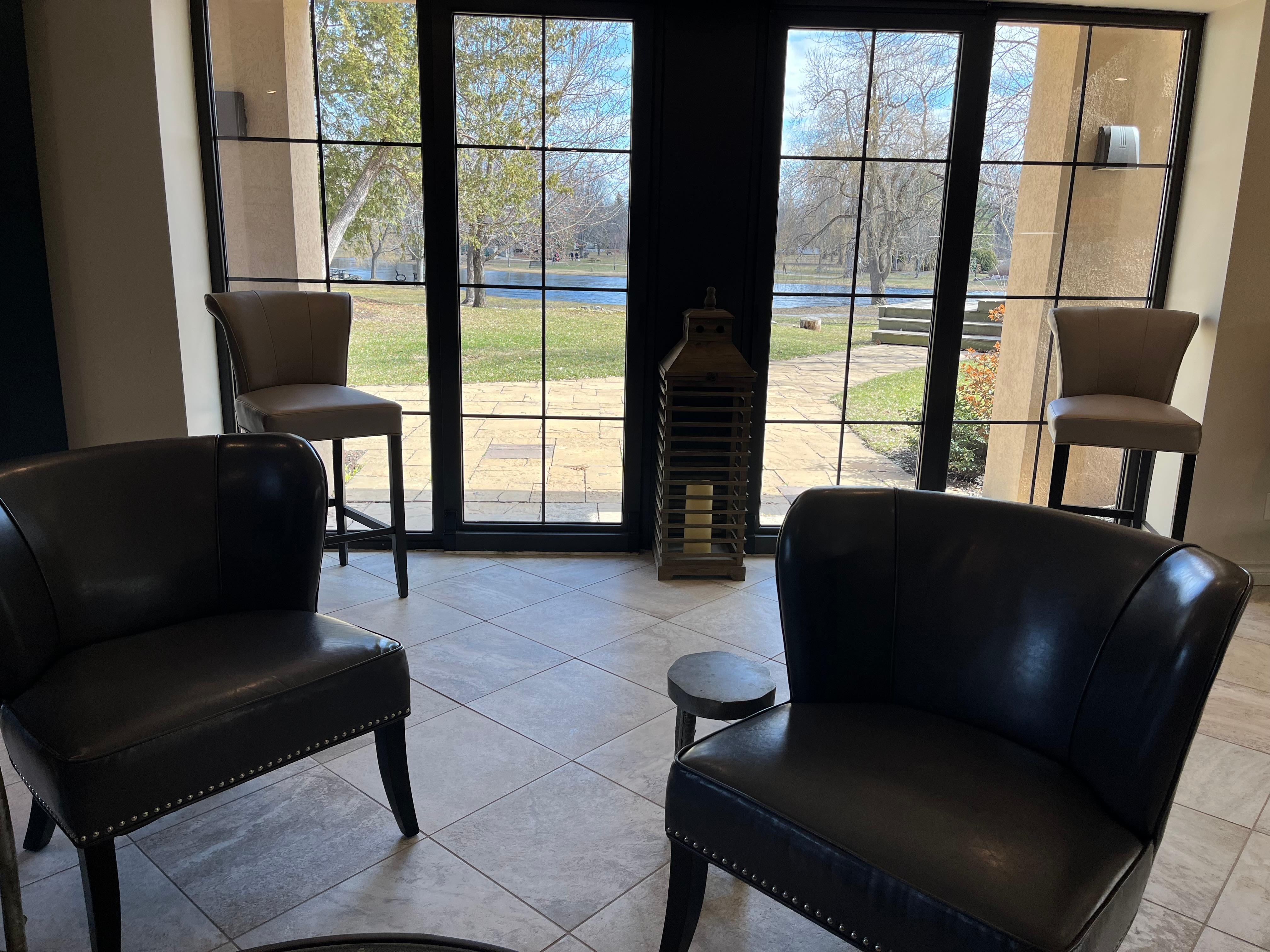 View of the Tay from the spa. 