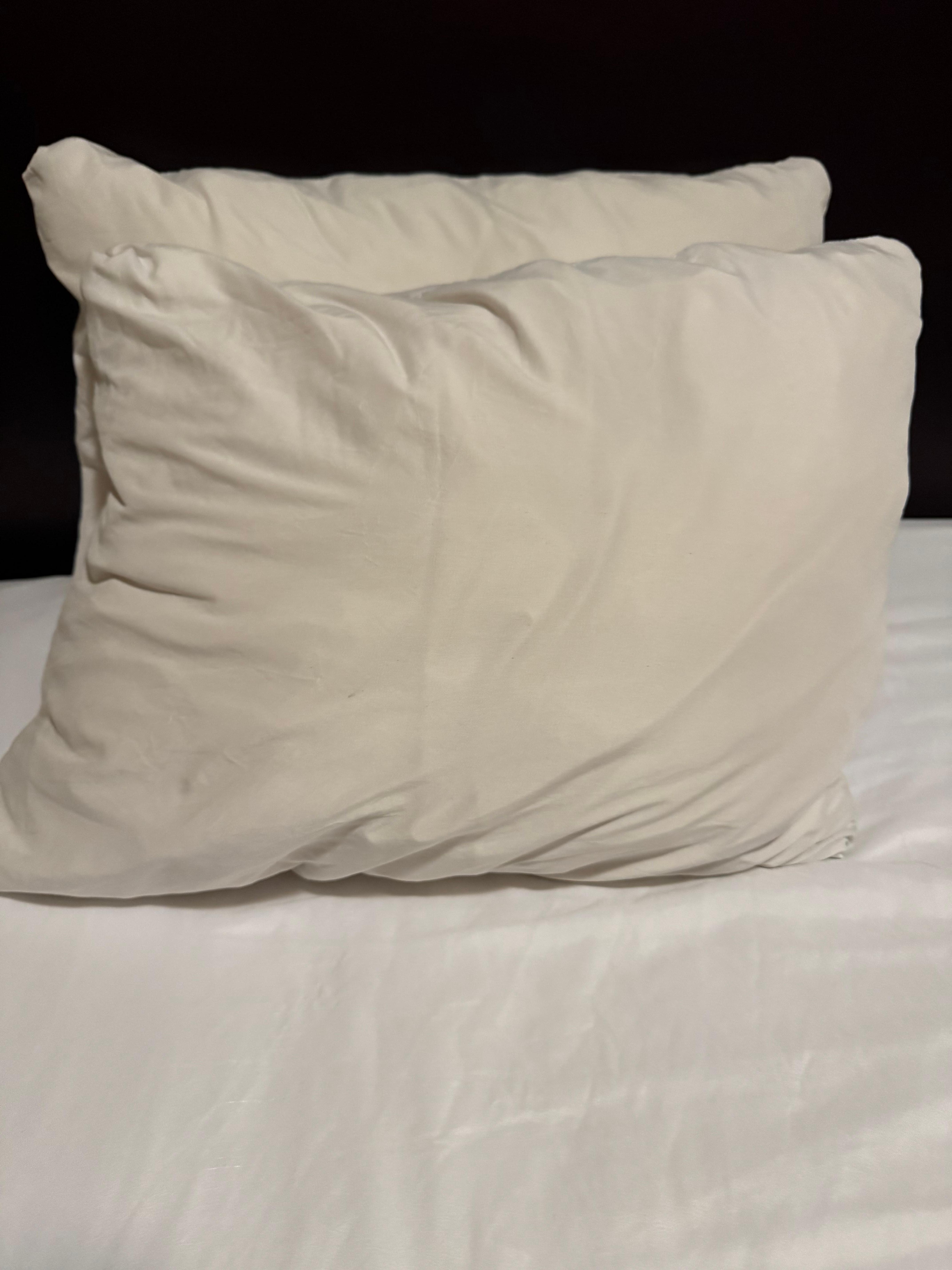 Square pillows 