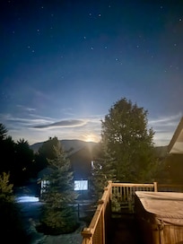 Moonrise from patio