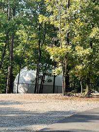 Although I stayed in a treehouse the geo- domes may be my next stay