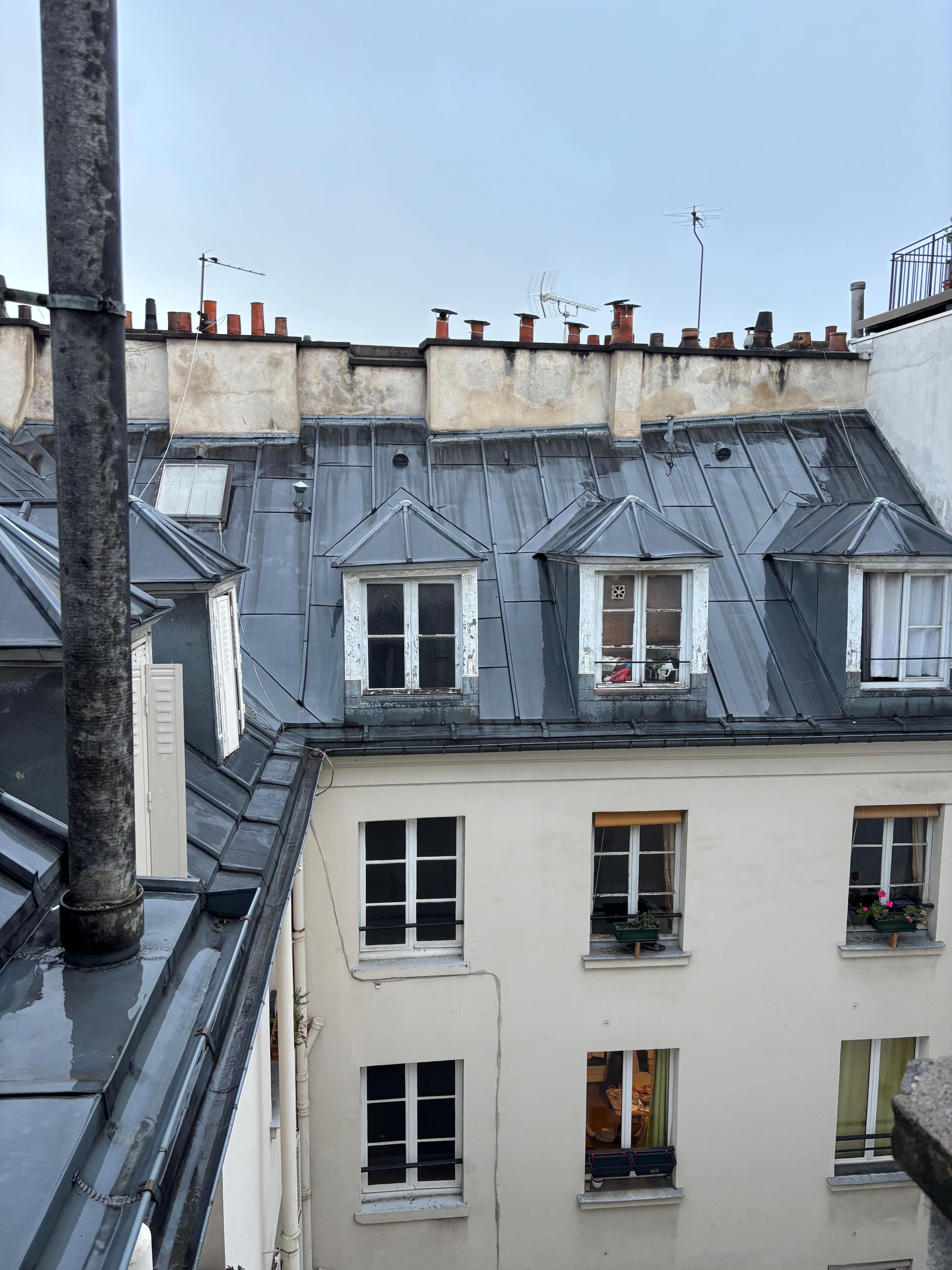 View from the window. 