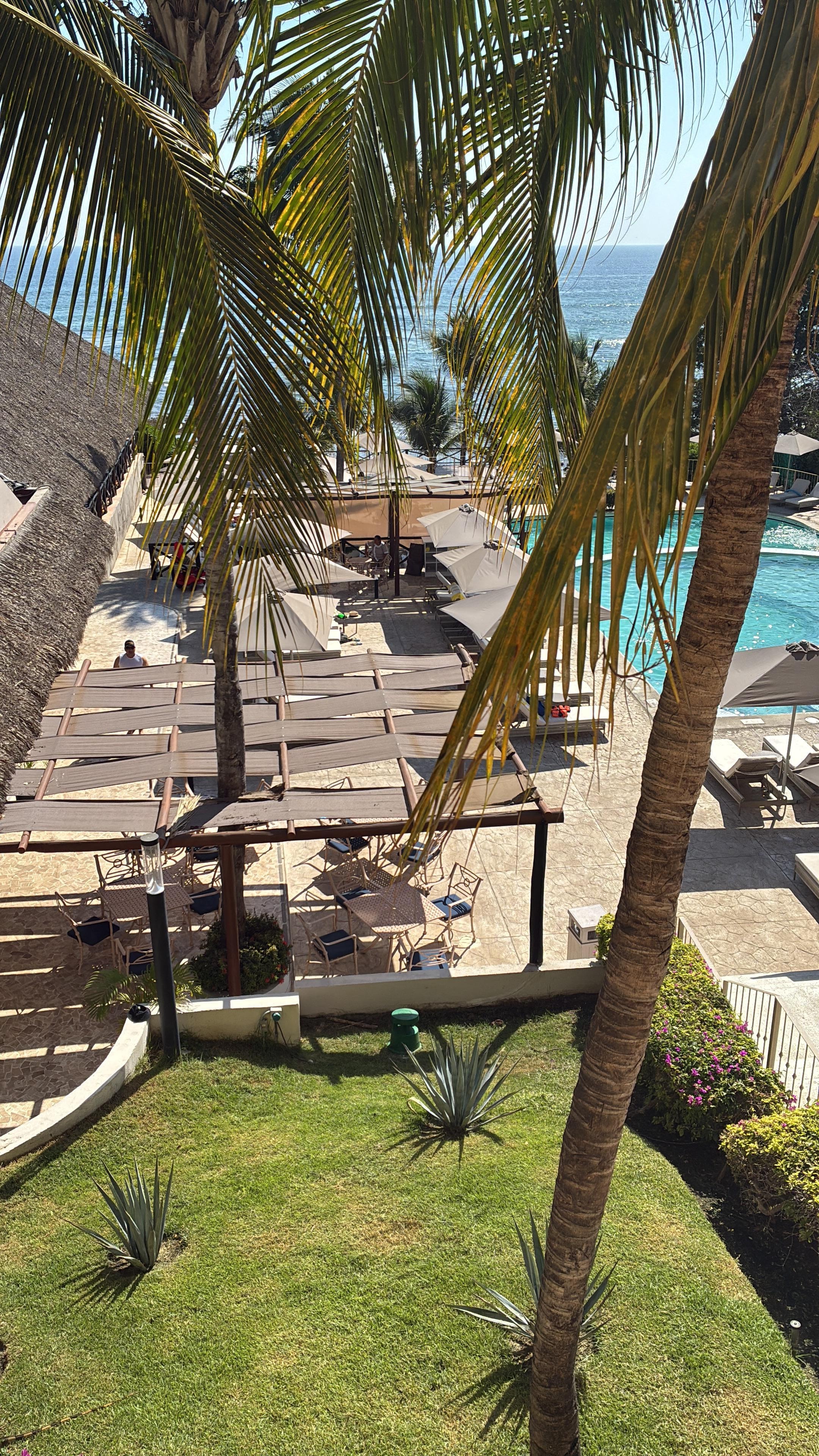 Une vue des hauteurs de l’endroit