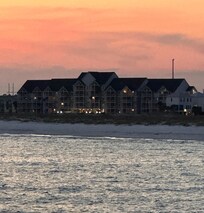 Picture of condo from the pier