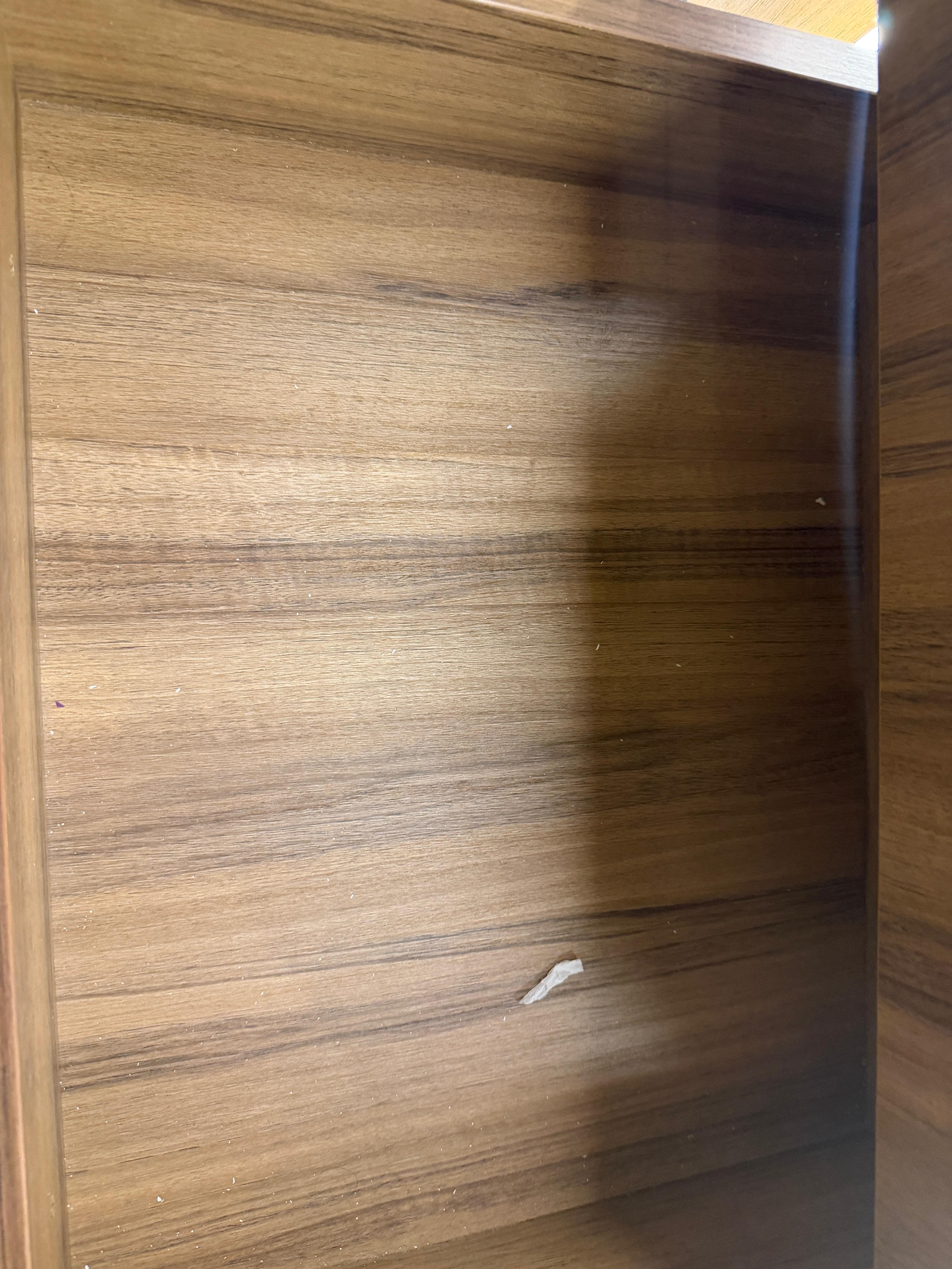 So much dust and hair in drawers 