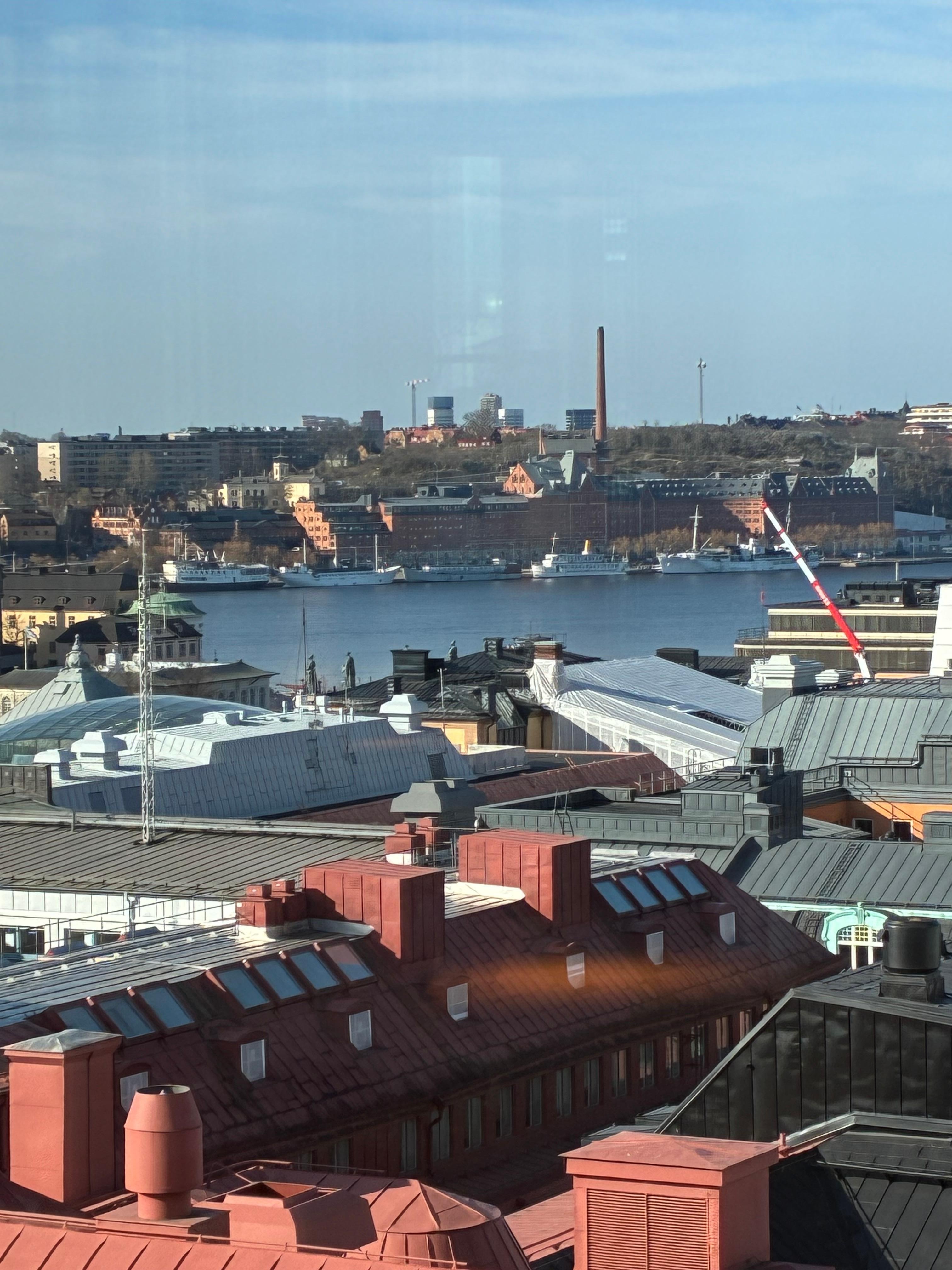 Utsikt från matsalen!