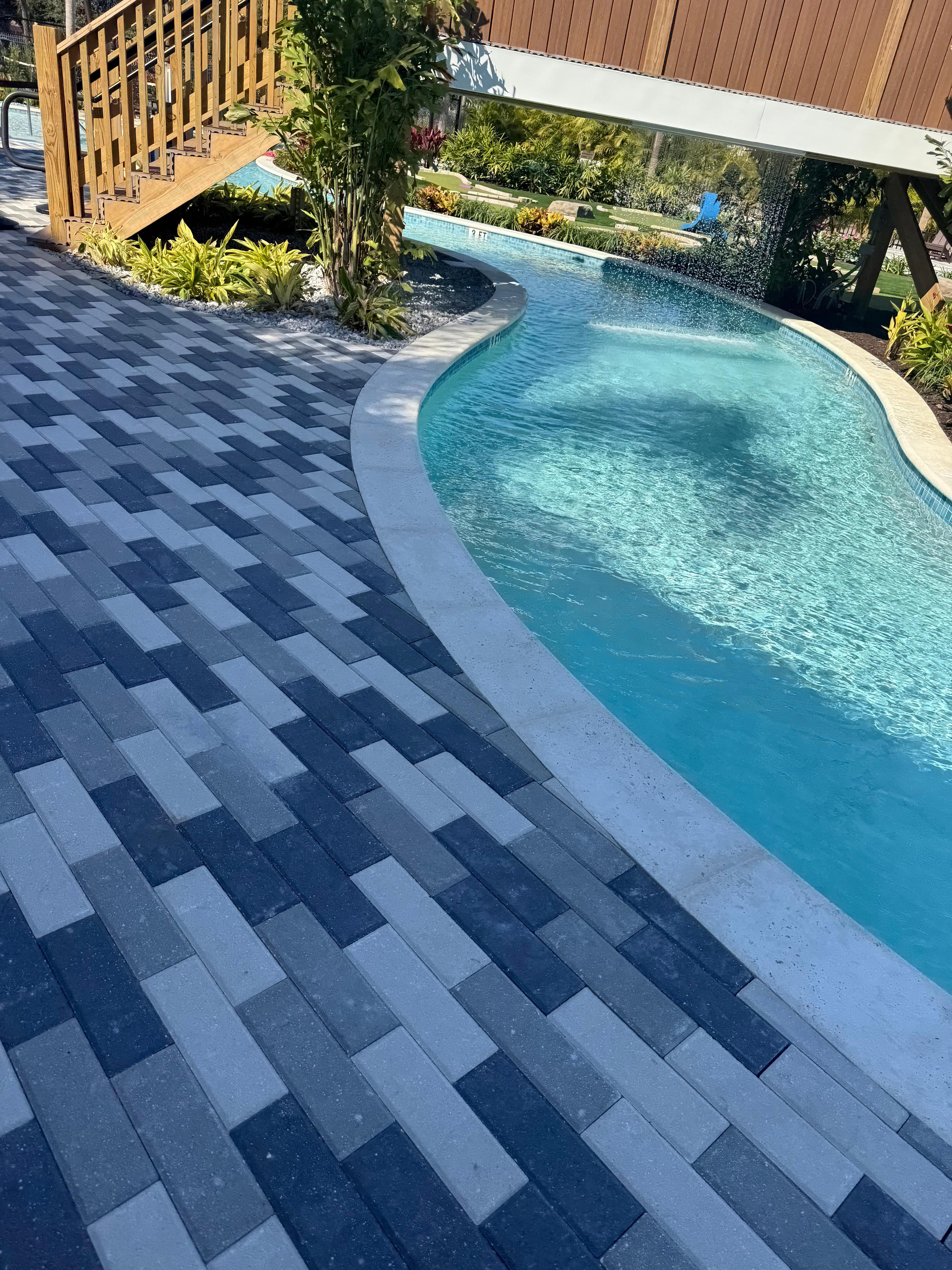 Lazy river.. 1 of 2 pool areas