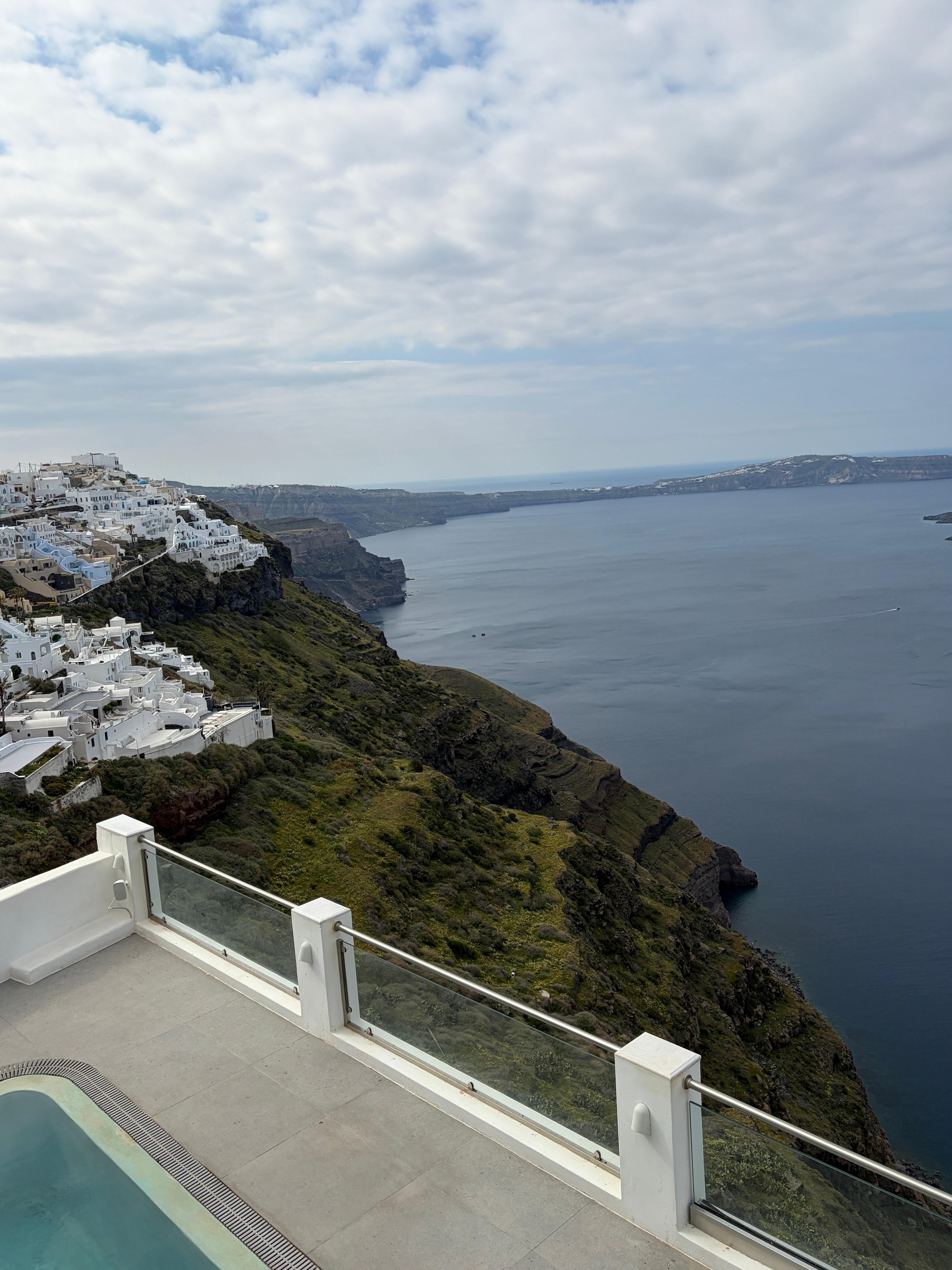 View from the balcony 