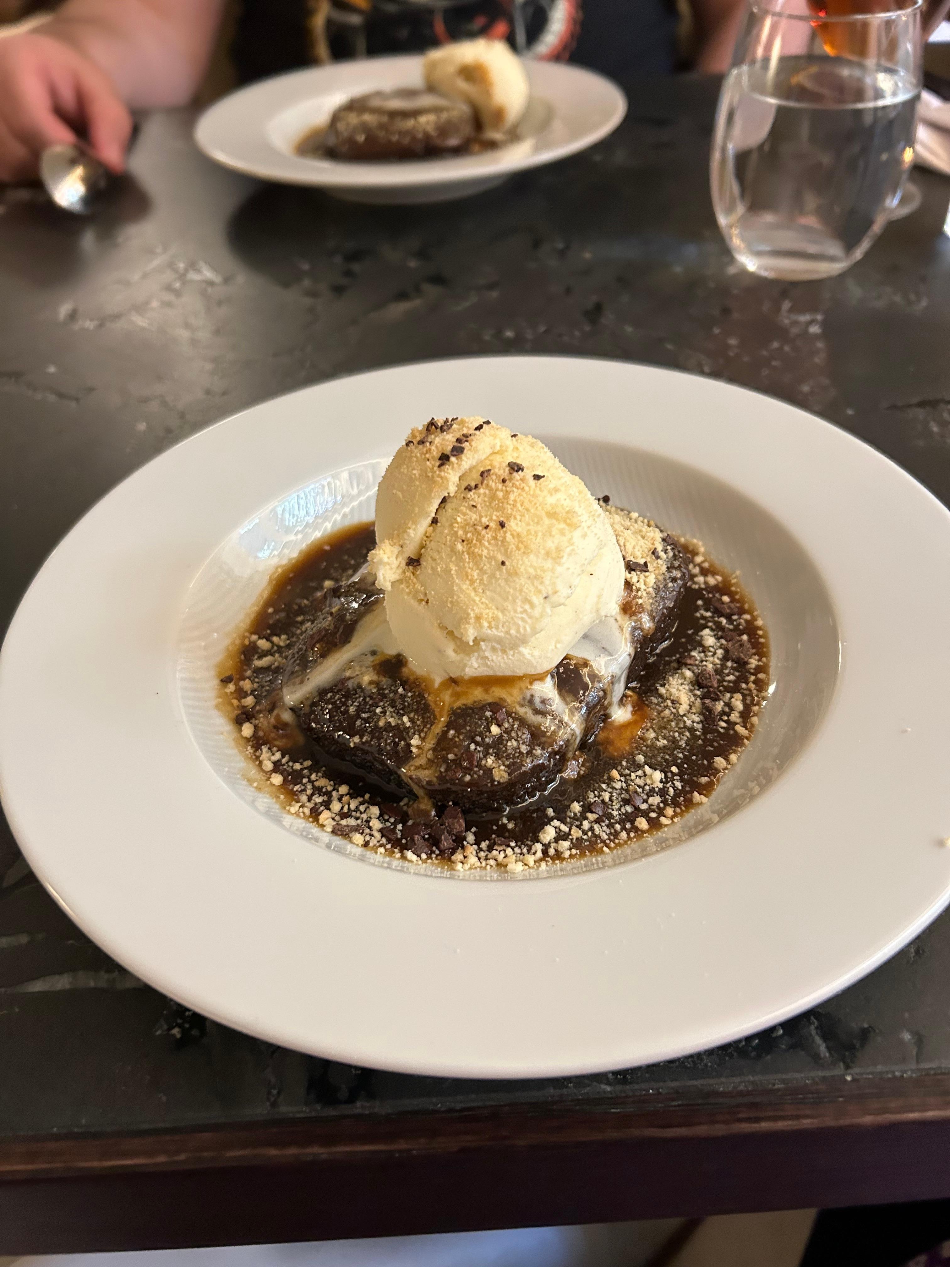 Sticky toffee pudding