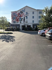 Exterior of hotel