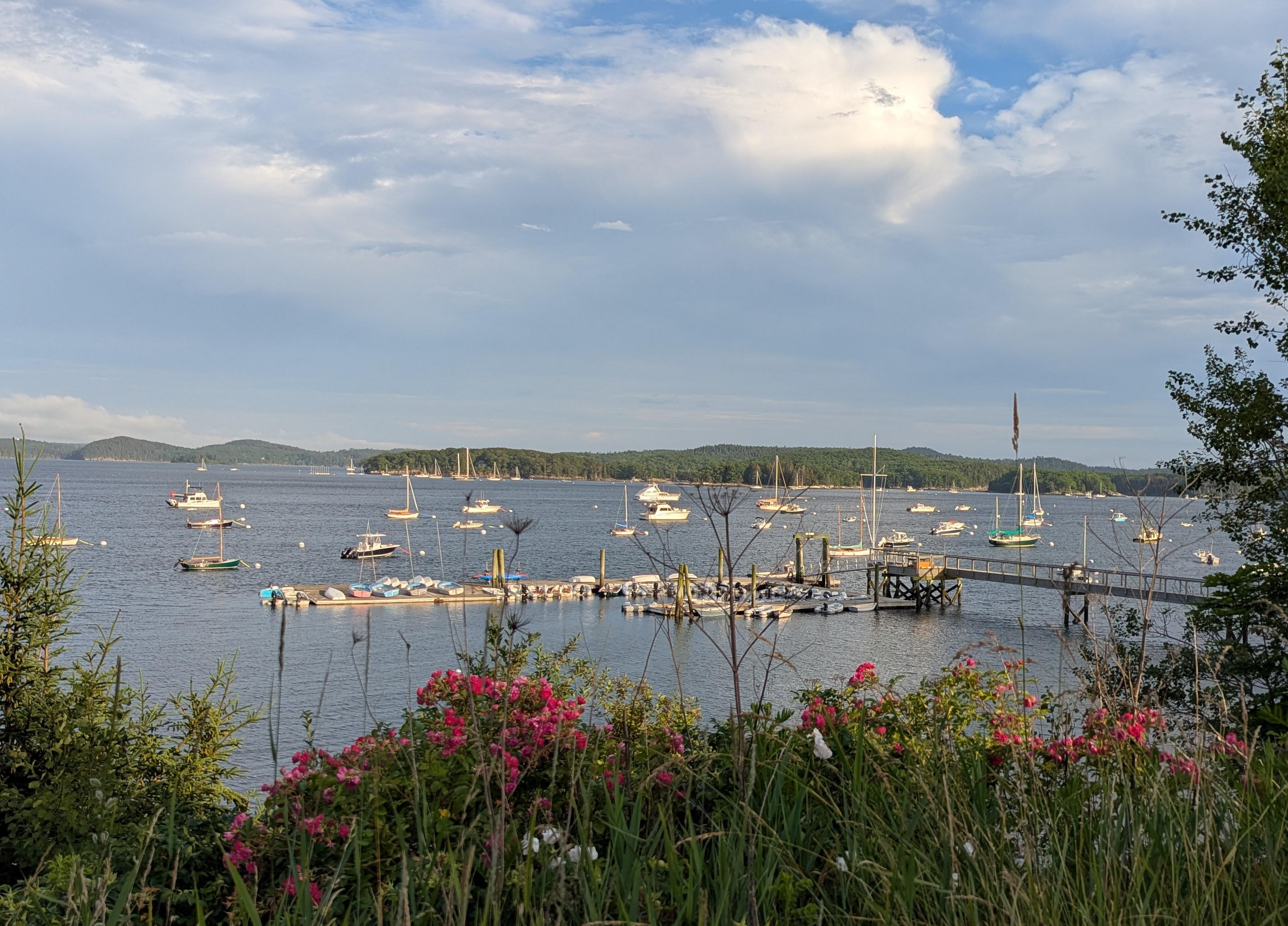 Castine, Maine waterfront