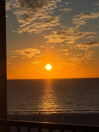 Sunset from balcony