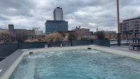 Rooftop Hot tub with a view!