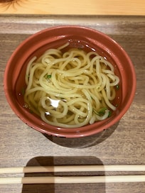 お福分けのミニしじみラーメン