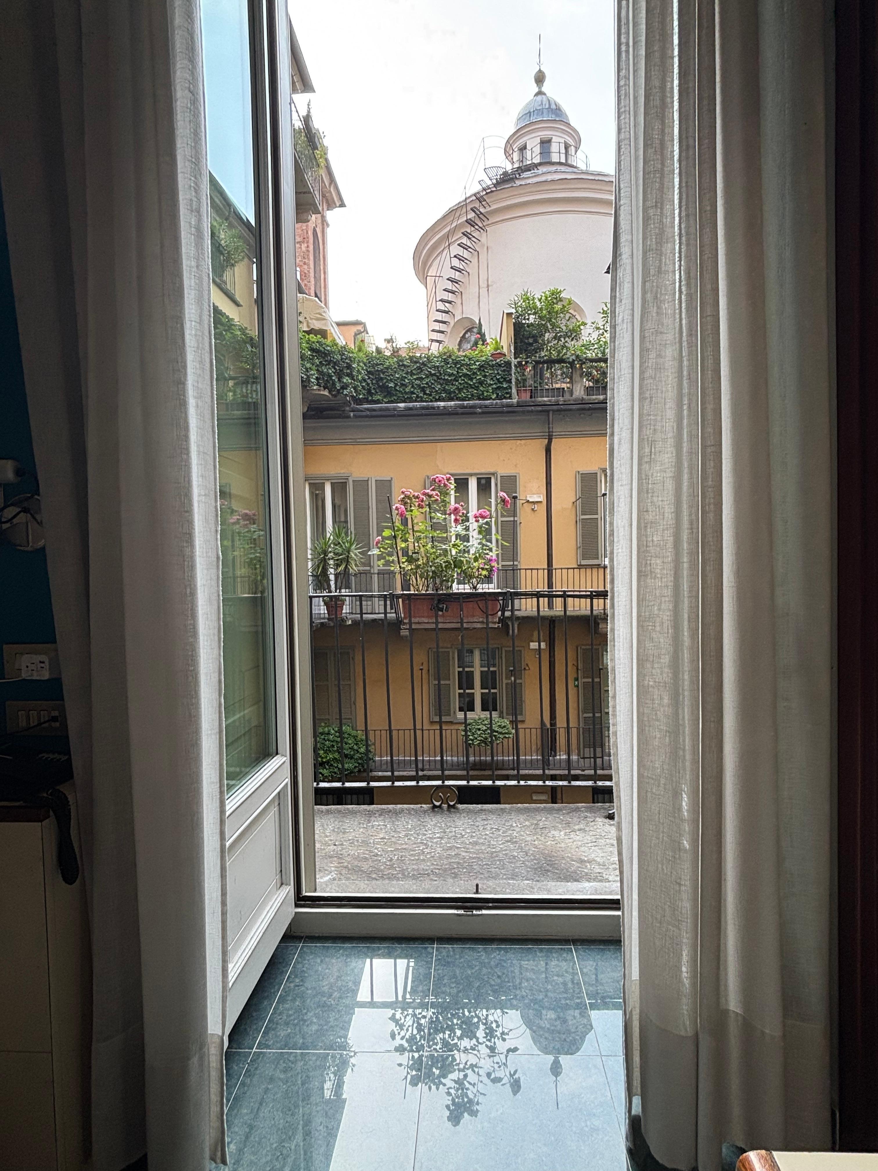 Courtyard window