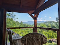 View from the porch swing