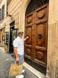 The beautiful front door.