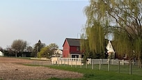 View of the farm across the street