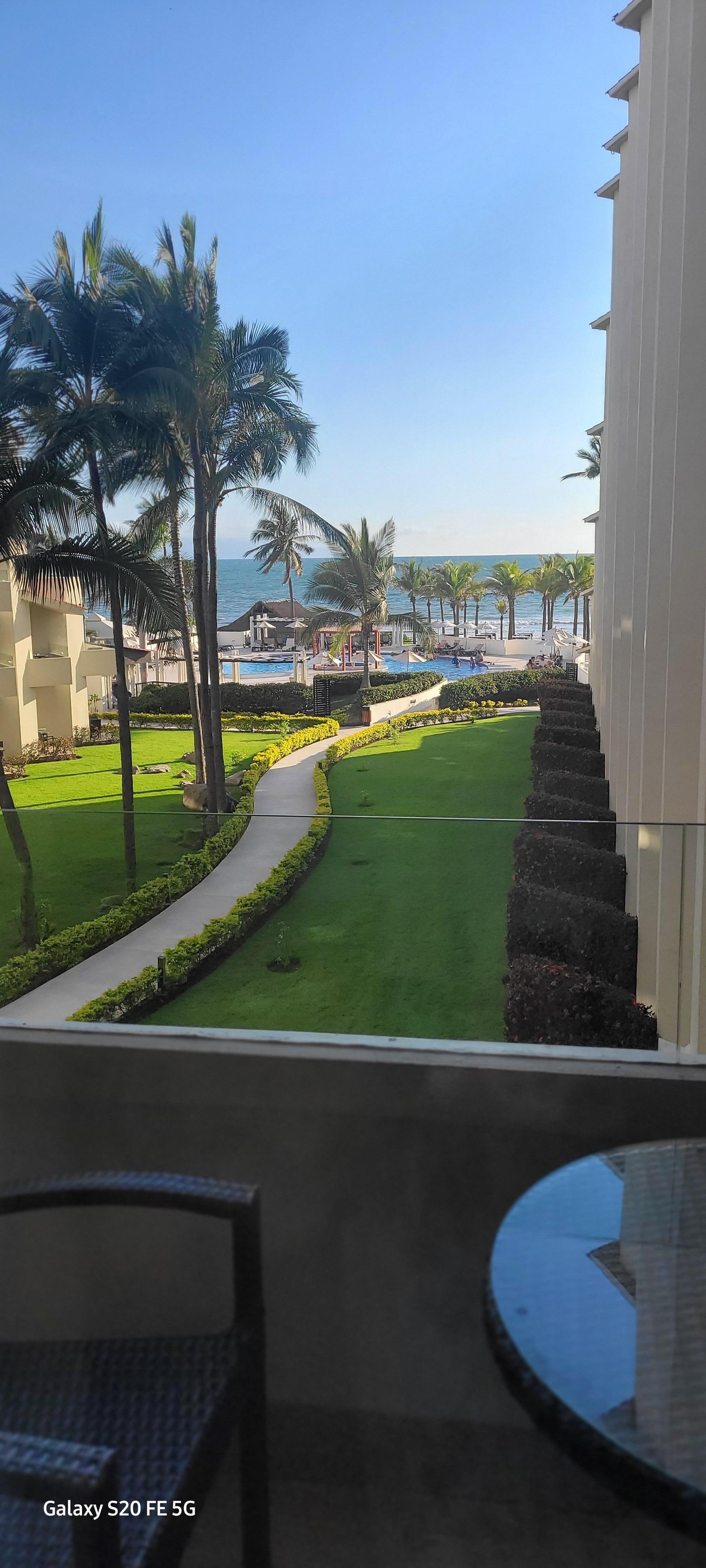 View from our balcony
