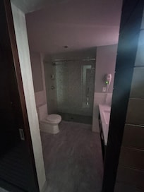 The bathroom