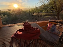 Our morning view from our patio. The perfect place to start the day.