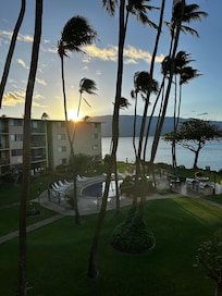 Sunrise from the balcony