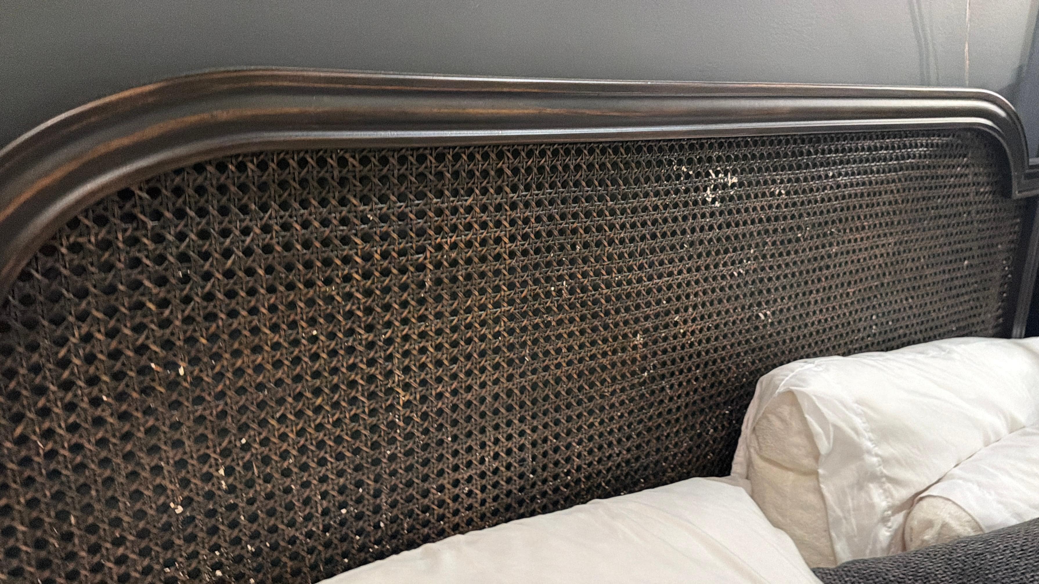 Just a beat up headboard