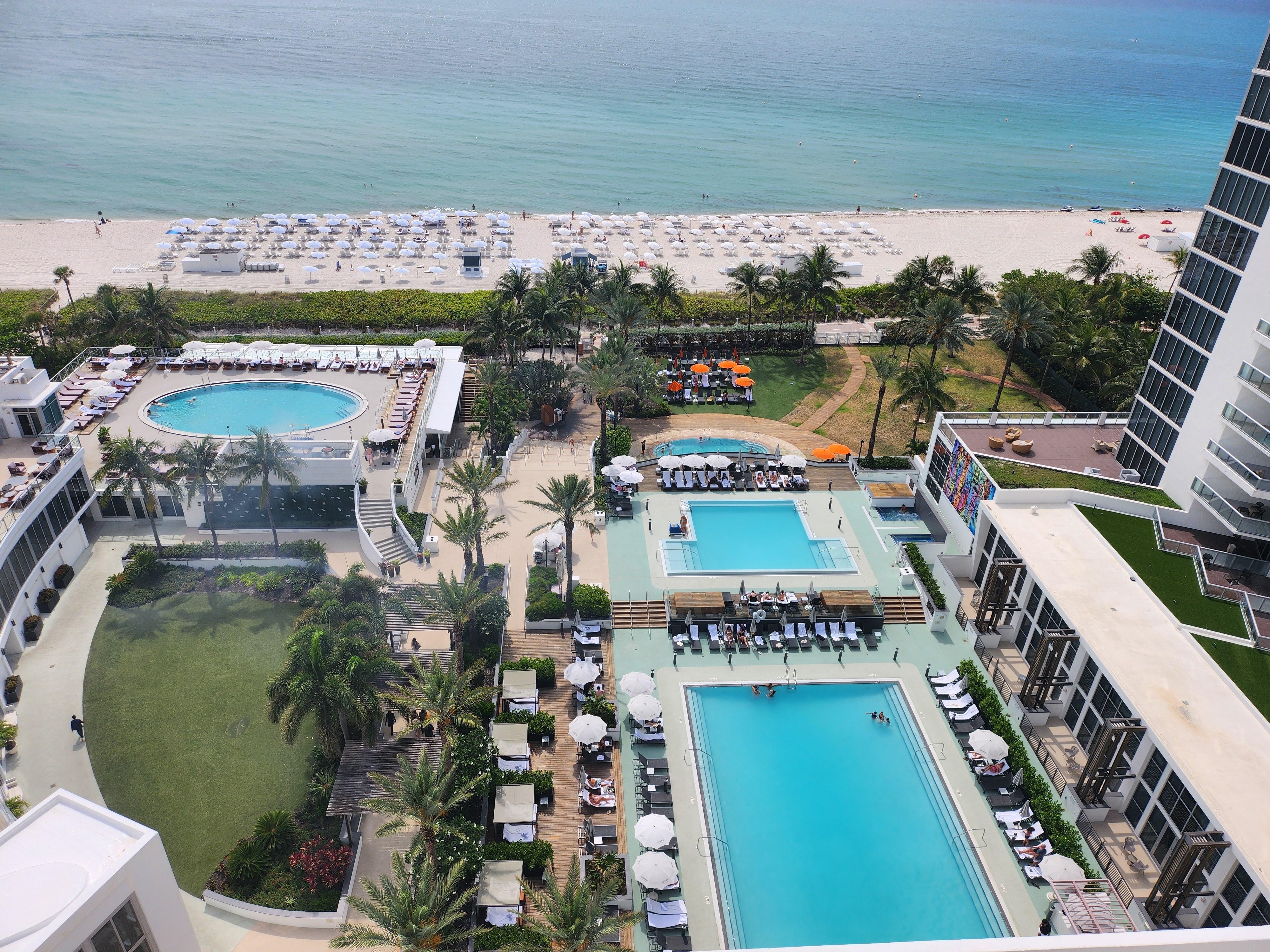 View from our room of the resort