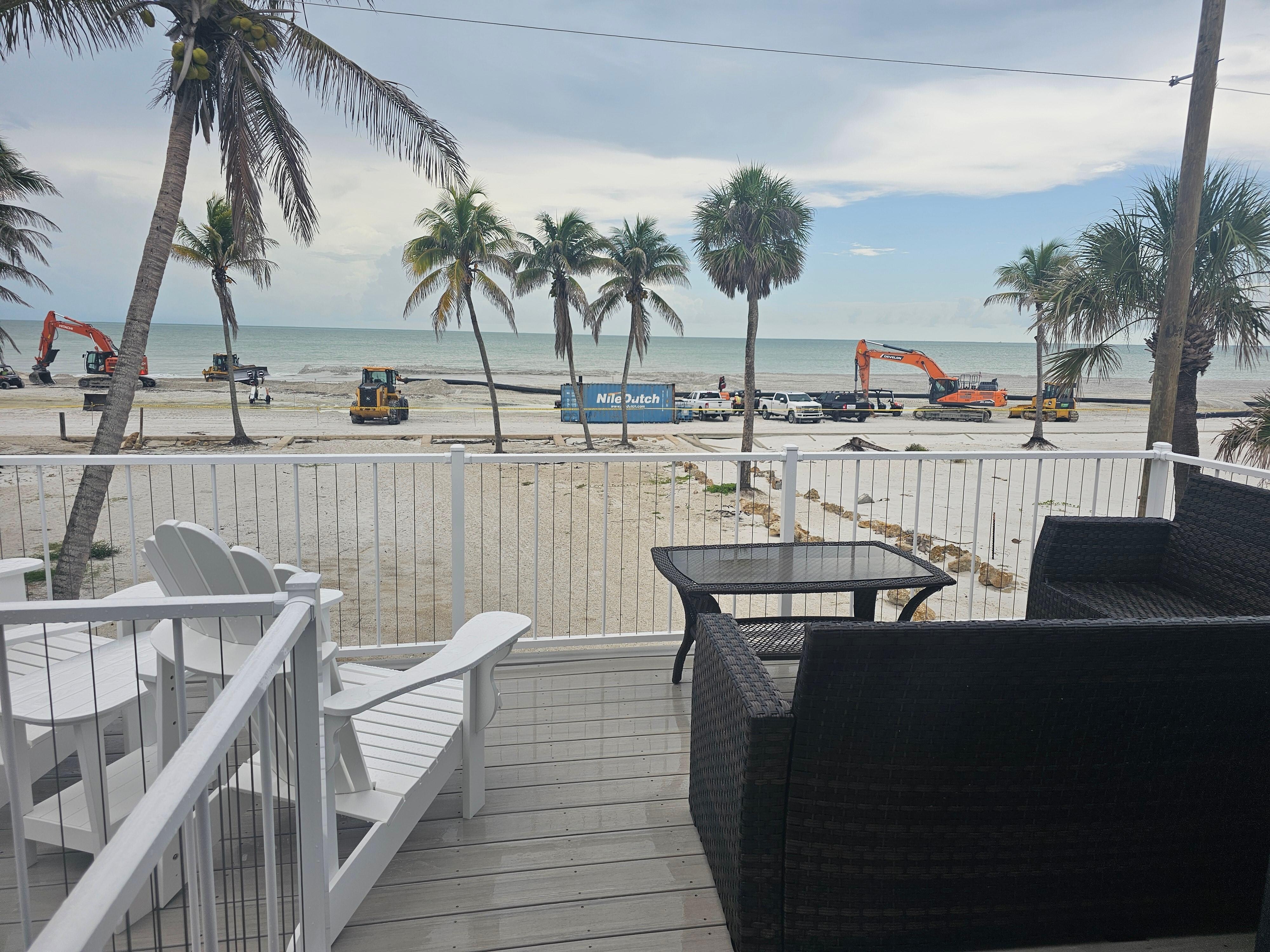 View from deck