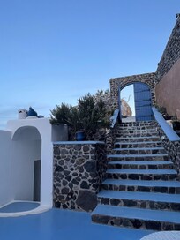 Entrance steps.