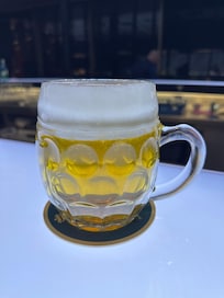 Local Czech unfiltered draft, 5.0% ABV, tasty!