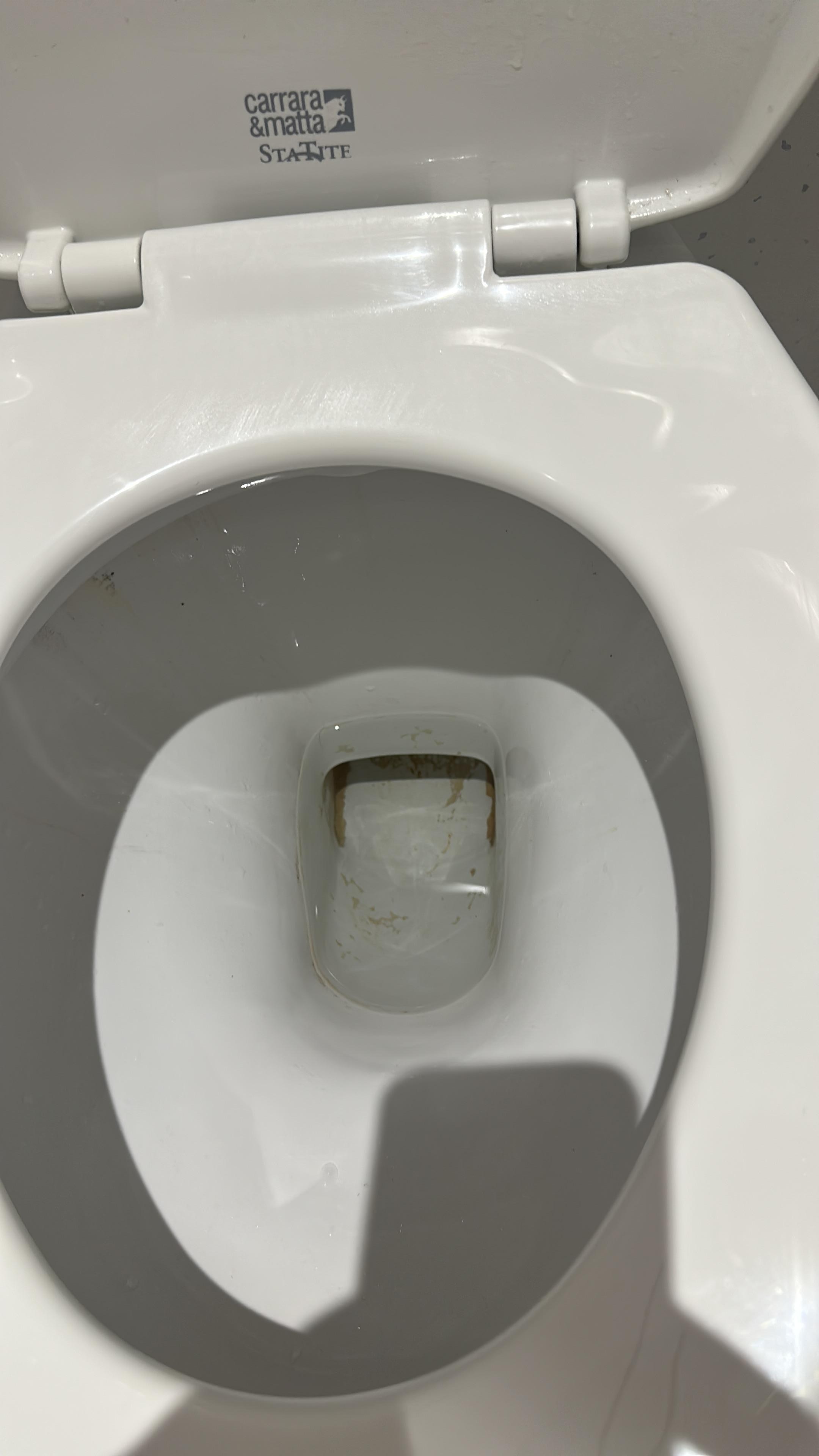 Dirty toilet